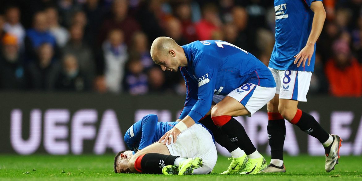 Philippe Clement gives 6-word Rangers update regarding Tom Lawrence injury