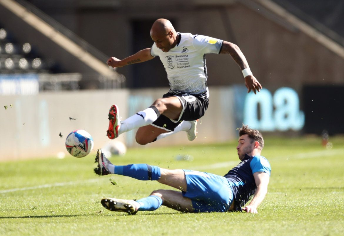 Ayew was awful in Swansea defeat vs PNE