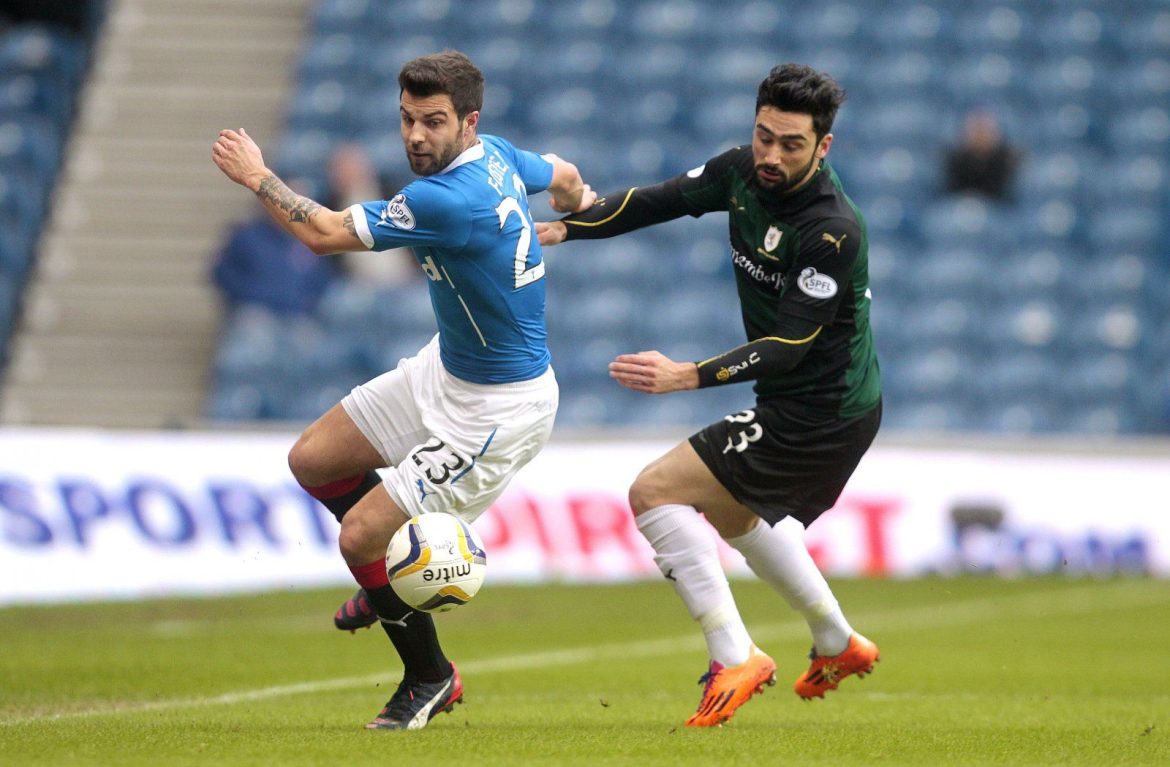 Gers fans perplexed by Richard Foster clip